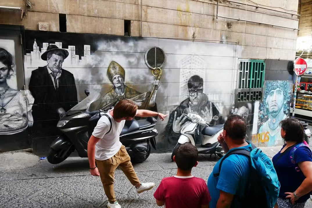 Tour di street art nei quartieri Spagnoli