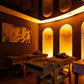 Ingresso alle terme con piscine ed area relax