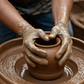 Mani in argilla - workshop di ceramica