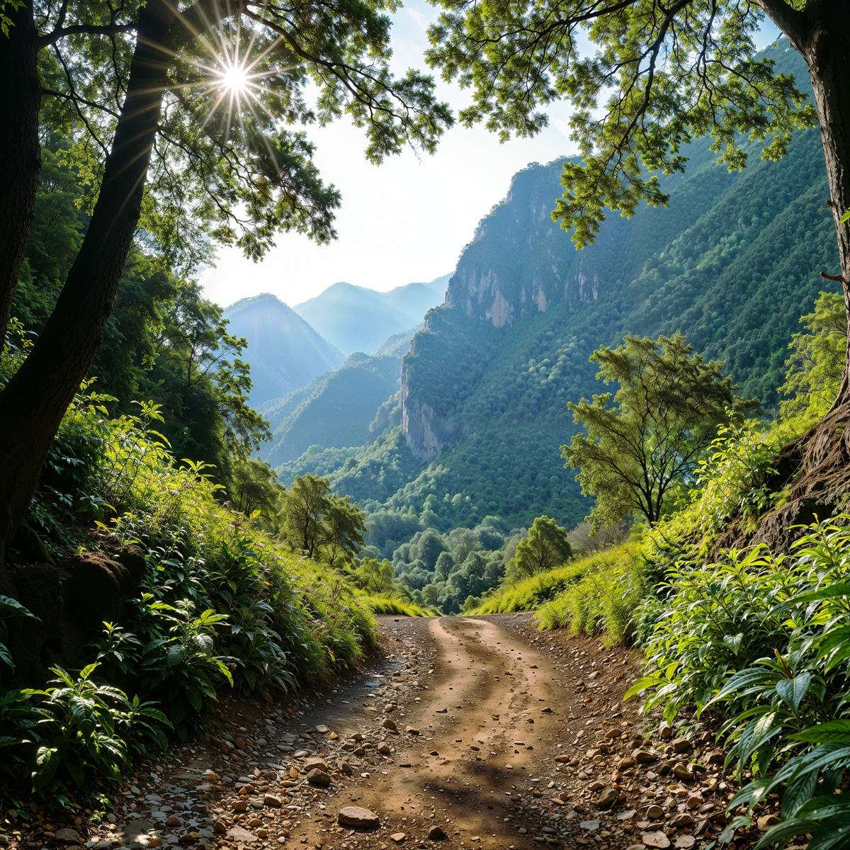Trekking guidato in montagna