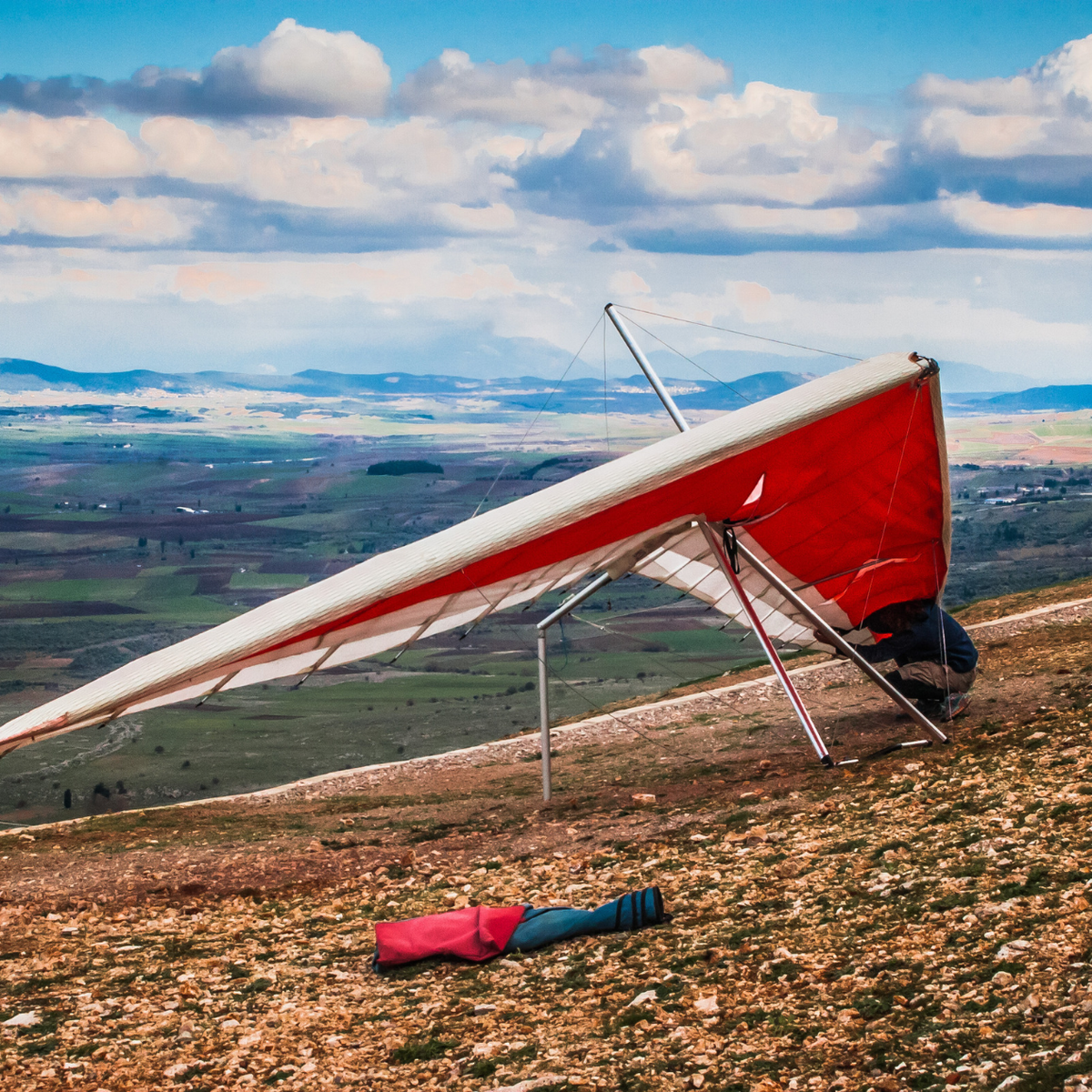 Volo in deltaplano
