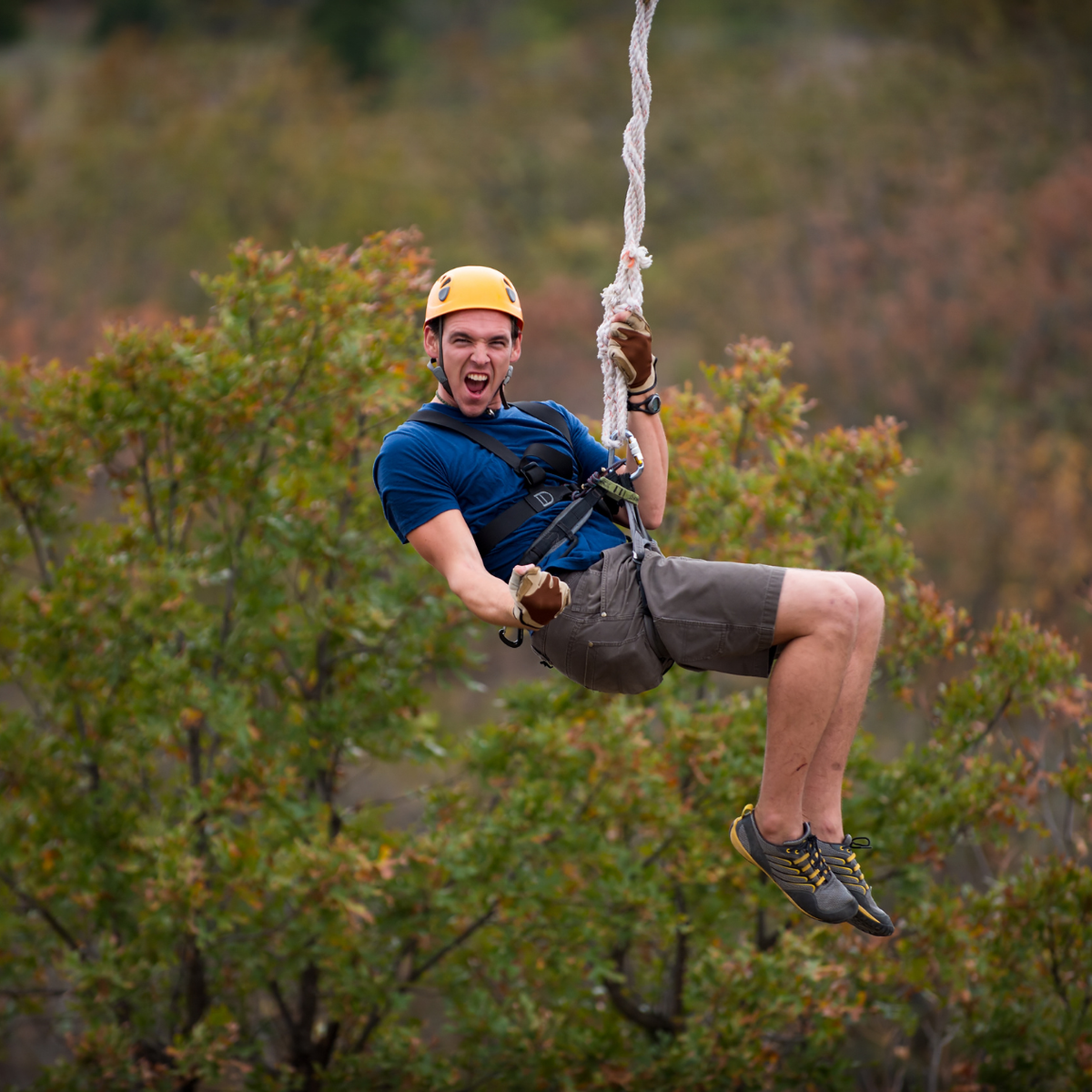 Zipline tra le vette