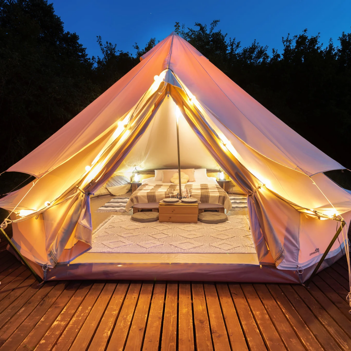 Notte in un glamping - per due persone